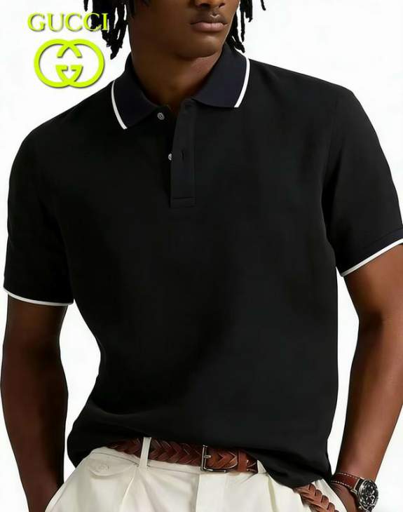 Picture of Gucci Polo Shirts Short _SKUGucciM-3XL12yr19127823